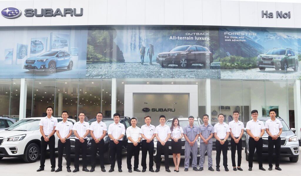 Sơ kết 6 tháng đầu năm tại Subaru Hà Nội