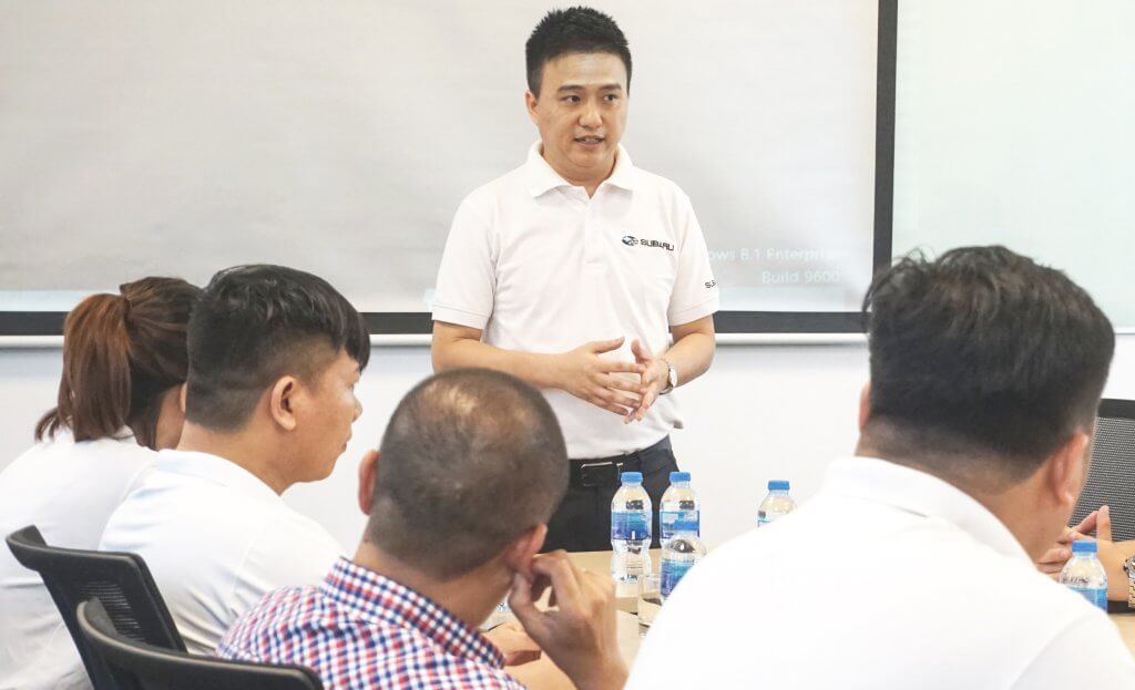 Sơ kết 6 tháng đầu năm tại Subaru Hà Nội