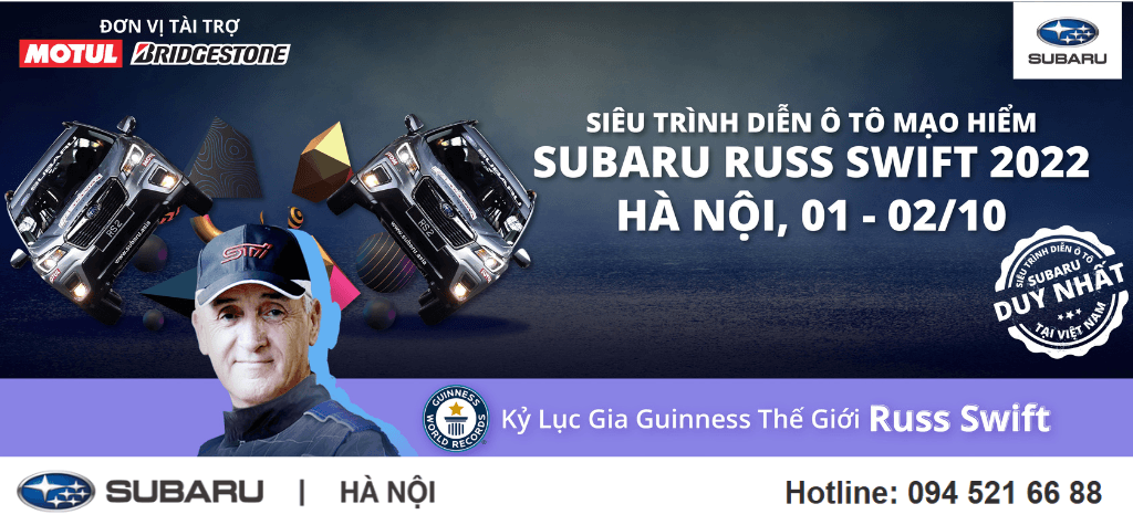 Siêu trình diễn ô tô mạo hiểm Subaru 2022